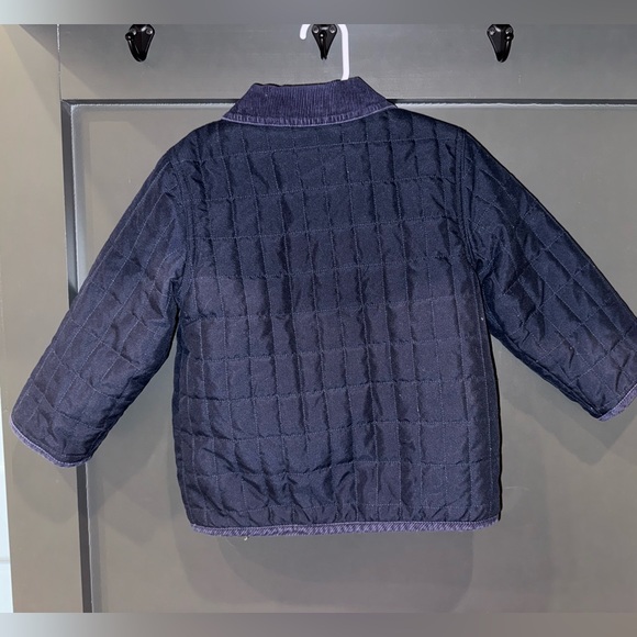 Janie and Jack Quilted Barn Coat - Picture 5 of 5